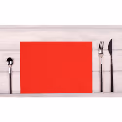 PRONAPPE S340109I set de table Rectangle Rouge 100 pièce(s)