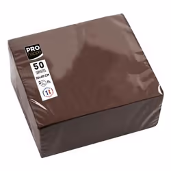 PRONAPPE SV622011I serviette et serviette de table en papier Chocolat 50 pièce(s) - Vue supplémentaire 5