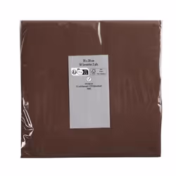 PRONAPPE SV622011I serviette et serviette de table en papier Chocolat 50 pièce(s) - Vue supplémentaire 7