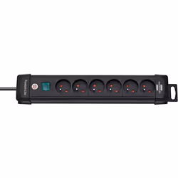 Multiprise Premium Plus avec interrupteur à voyant lumineux - H05VV-F 3G1,5