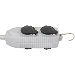 Brennenstuhl - Bloc de prises électriques mobiles avec clapets 4 prises powerblock - Gris