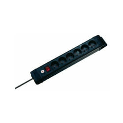 Brennenstuhl - Multiprise Premium Plus 8 prises avec interrupteur 3 m - Noir