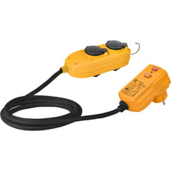 Brennenstuhl - Rallonge électrique avec Powerblock 4 prises à clapets fiche 30mA H07RN-F 3G1,5 - IP44