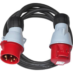 Brennenstuhl - Adaptateur tétrapolaire-tripolaire 2m - H07RN-F 4G2,5