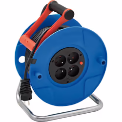 Enrouleur de câble Standard S 50 à 4 prises de courant - H05VV-F 3G1,5 30m