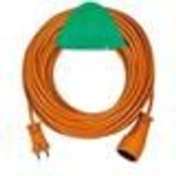 Brennenstuhl Rallonge orange 30m de câble - Fabrication Française