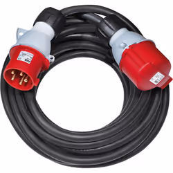 Rallonge électrique prolongateur CEE 16A/415V - IP44 10m - H07RN-F 5G4,0