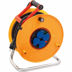 Enrouleur de câble Standard RB PRO avec technologie Bretec IP44 - H07RN-F 3G2,5 25m / H07RN-F 3G2,5