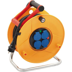 Brennenstuhl - Enrouleur de câble 4 prises H07RN-F 3G1,5 - 25m - 1206921 - Ce produit de marque est neuf.