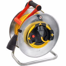 Enrouleur électrique avec rallonge SILVER JARDI-250 - H05VV-F 3G1,5 23,5m