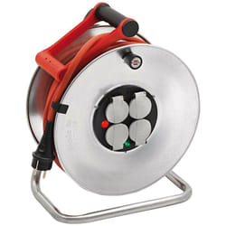 Brennenstuhl - Enrouleur de câble électrique SILVER-40 40m H07RN-F 3G1,5 1207931