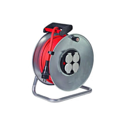 Brennenstuhl - Enrouleur prolongateur SILVER-25 3G2.5 - câble H07RN-F - 25 m