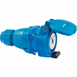 Prise monophasé à connexion MARECHAL® à clapet - IP55 - 30A