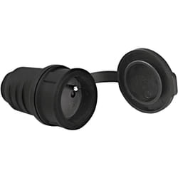 Brennenstuhl - Prise électrique femelle mobile avec clapet mécanique pour câble 3G1,5 - 3G2,5