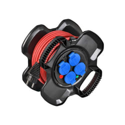 Brennenstuhl - Enrouleur électrique X-gum IP44 2.5mm² 10m compact