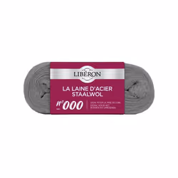 Laine acier 150g n°000 Libéron CARACTERISTIQUESFiche produit constructeur / fournisseur : https://static.findis.fr/data/artic ...