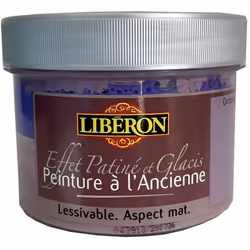 Peinture Effet Patiné & Glacis LIBÉRON Orchidée est dédié à la décoration des meubles et objets. Peinture mate, au toucher do ...