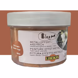 La Peinture Libéron Effet Métal Cuivre rouge, formulée à base de pigments métalliques, apporte une touche métallique aux meub ...