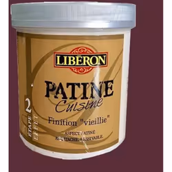 LIBERON Patine Cuisine Finition 'Vieillie' (étape 2) 1L joue l'authenticité des effets d'usure et des patines délicates. Anti ...