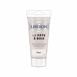 la pâte à bois blanc garantit un résultat sans retrait ni fissure. elle est idéale pour reboucher facilement de petits trous, ...