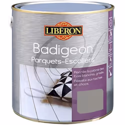 Badigeon Parquets-Escaliers LIBÉRON Fjord recrée la patine naturelle des bois blanchis ou grisés. Il apporte une touche décor ...