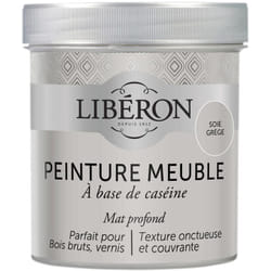 Liberon - Peinture meuble à base de caséine Soie grège mat 500 ml