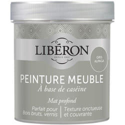Liberon - Peinture meuble à base de caséine Gris alpaga mat 500 ml