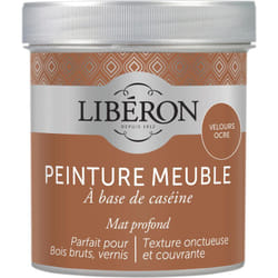 Liberon - Peinture meuble à base de caséine Velours ocre mat 500 ml