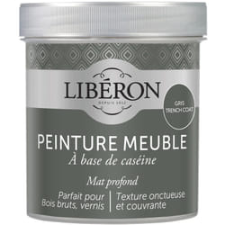 Liberon - Peinture meuble à base de caséine Gris Trench Coat mat 500 ml
