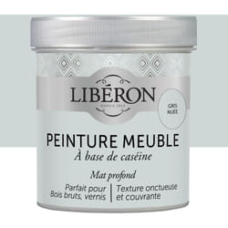 Peinture meuble à base de caséine LIBERON Gris nuée mat 500 ML