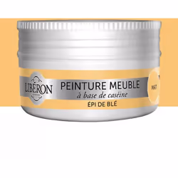 La Peinture Meuble à base de caséine Libéron est remarquable pour sa texture crémeuse, son haut pouvoir couvrant et son confo ...