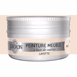 La Peinture Meuble à base de caséine Libéron est remarquable pour sa texture crémeuse, son haut pouvoir couvrant et son confo ...