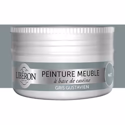 La Peinture Meuble à base de caséine Libéron est remarquable pour sa texture crémeuse, son haut pouvoir couvrant et son confo ...