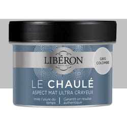 Peinture libéron Le Chaulé Gris colombe 0,25 l