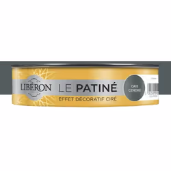L'Effet décoratif ciré LIBÉRON Le Patiné reproduit, avec élégance et raffinement, l'empreinte du temps sur la matière. Ce pro ...