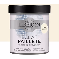 La Peinture meuble Eclat Pailleté Libéron embellit vos meubles, objets et boiseries d'éclats de pailettes. Une peinture à la ...