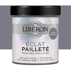 Peinture meuble Eclat Pailleté Liberon Mauve étincelle 0,5 l