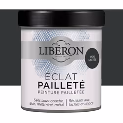 La Peinture meuble Eclat Pailleté Libéron embellit vos meubles, objets et boiseries d'éclats de pailettes. Une peinture à la ...