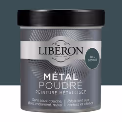 Peinture métallisée Libéron Métal Poudré Bleu cosmos 05 L