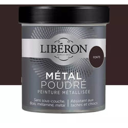 Peinture métallisée Libéron Métal Poudré Fonte 0,5 l
