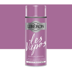 Liberon - Peinture aérosol libéron Les Vapos Satin Le Violet Velours 0,4 l