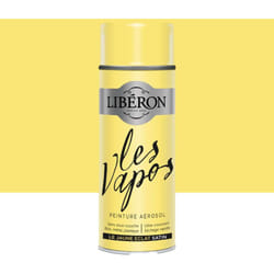 Peinture aérosol libéron Les Vapos Satin Le Jaune Éclat 0,4 l