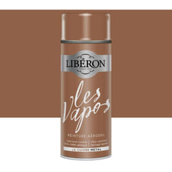 Peinture aérosol libéron Les Vapos Métal Le Cuivre 0,4 l