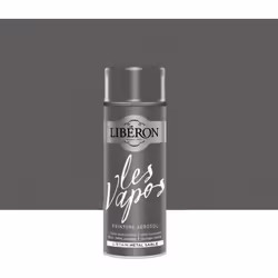 La Peinture aérosol LIBÉRON Les Vapos Métal Etain Metal Sablé est une peinture conçue pour rénover et décorer tout type de su ...