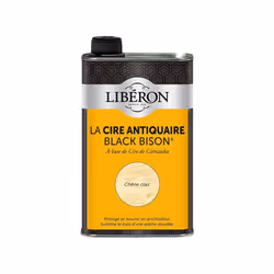 Cire des antiquaires, nourrit et nettoie le bois en ravivant la teinte. 1L=10m². CARACTERISTIQUESAvertissement : Dangereux. R ...