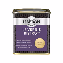 Base résines de haute qualité, le vernis bistrot offre une protection sans faille et peut aisément convenir sur des supports  ...