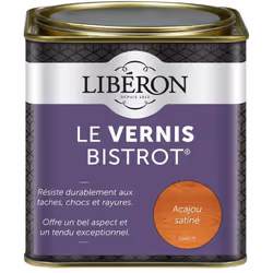 Vernis à toute épreuve, Le Vernis Bistrot® est riche en résines polyuréthanes. Il offre une résistance exceptionnelle aux tac ...