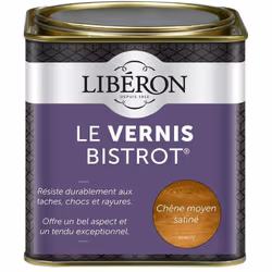 Vernis à toute épreuve, Le Vernis Bistrot® est riche en résines polyuréthanes. Il offre une résistance exceptionnelle aux tac ...