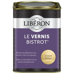 Liberon - Vernis bistrot® pour meubles et objets Incolore brillant 1L