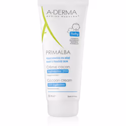 La crème protectrice A-Derma Primalba Baby à effets apaisants assure un soin optimal de la peau des plus petits. Sa composition à base de cristaux s’absorbe très rapidement